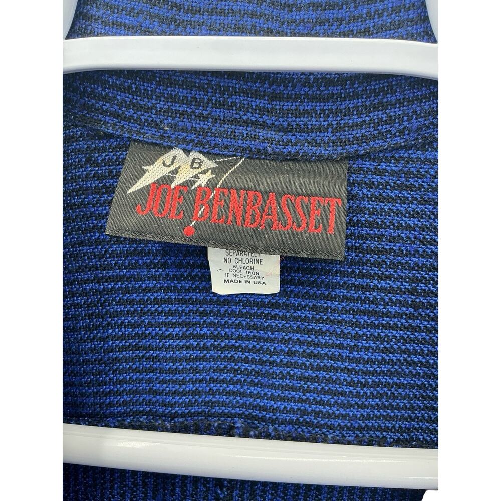 Joe Benbasset vintage jacket Blazer Women’s Size Medium Blue - Picture 10 of 15